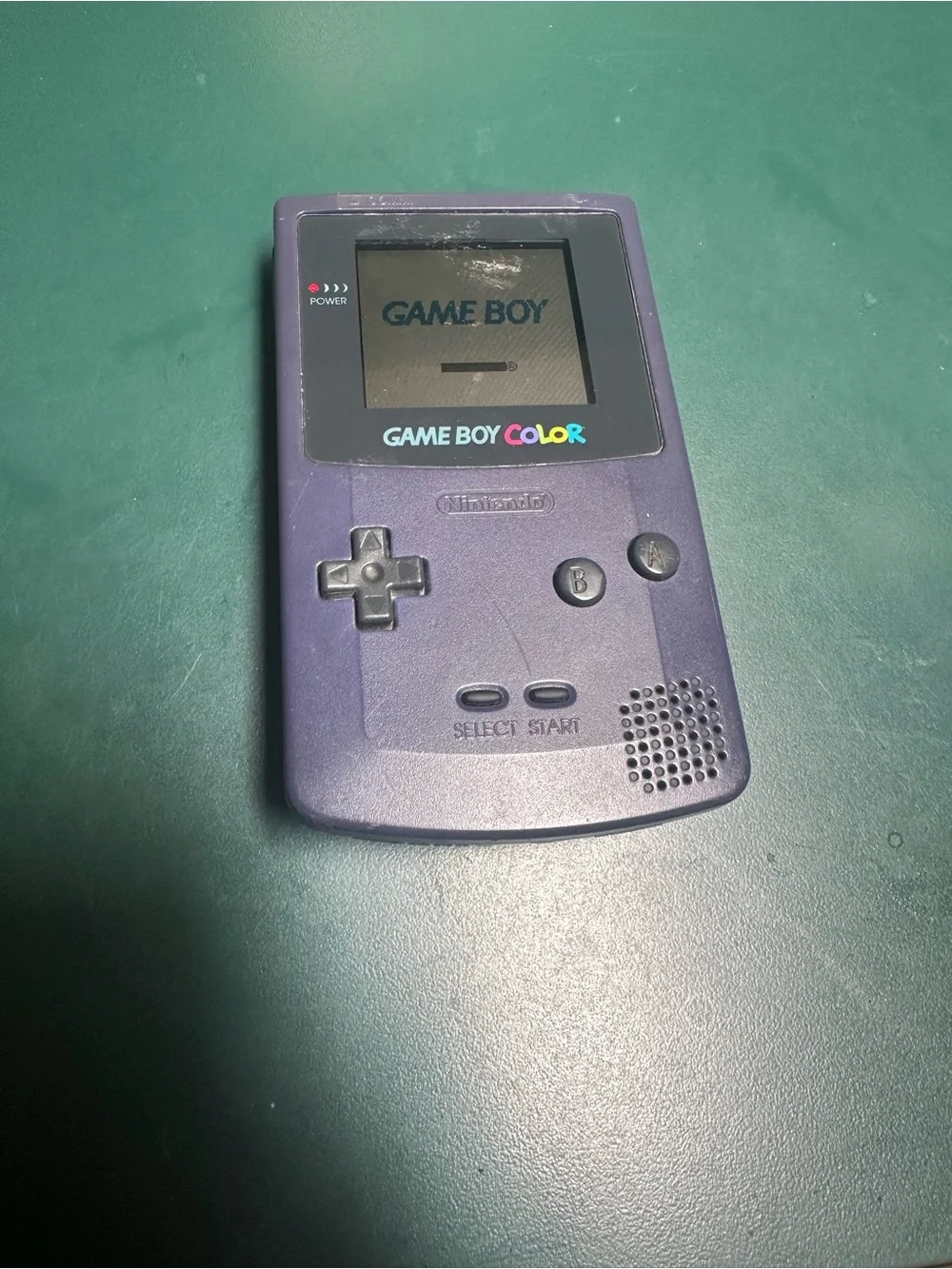 Nintendo Game Boy Color Handheld - Dark Purple